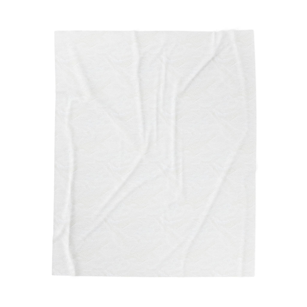 Inspirational Velveteen Plush Blanket — "Wrapped in Hope, Rooted in Faith, Surrounded in Grace"