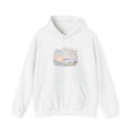 Christian Faith Hoodie – 'Hope Faith Grace' Pastel Heaven Graphic Hoodie
